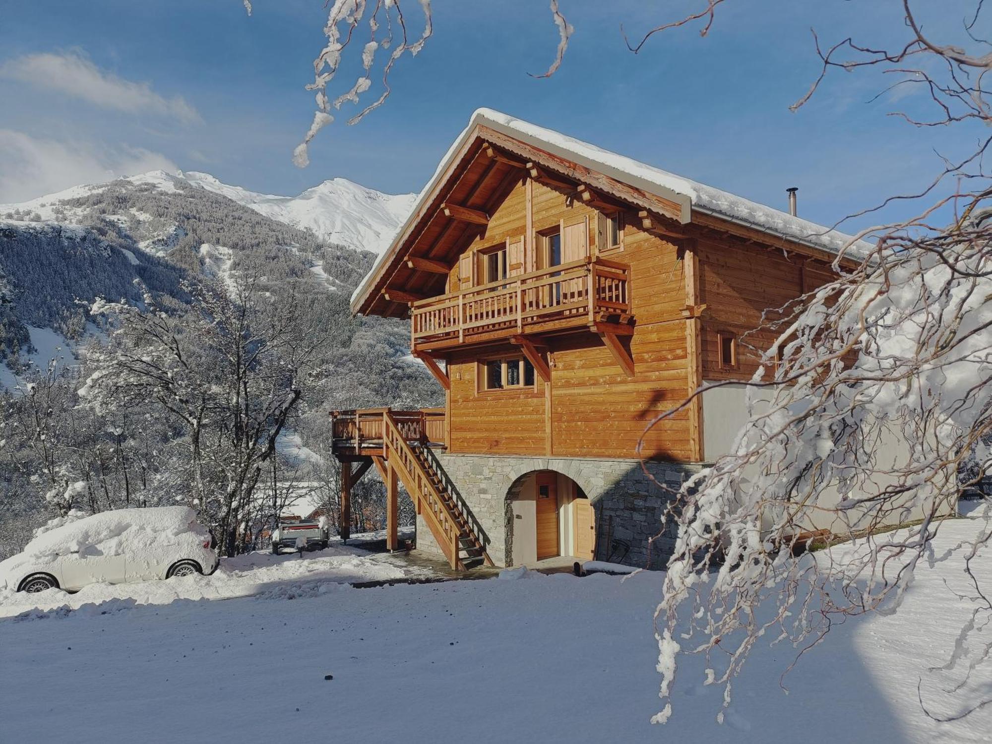 Les Cabris Bed and Breakfast Pelvoux Exteriör bild